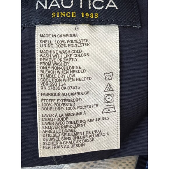 Nautica Men’s Large Board Shorts Abstract Mosaic Print Swim Trunks - Picture 5 of 8